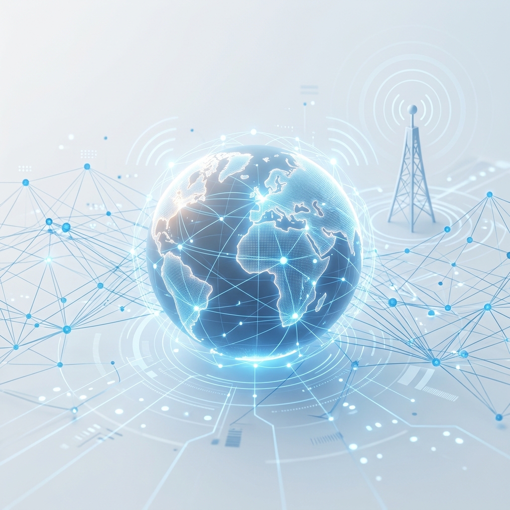 Telecom Network Globe